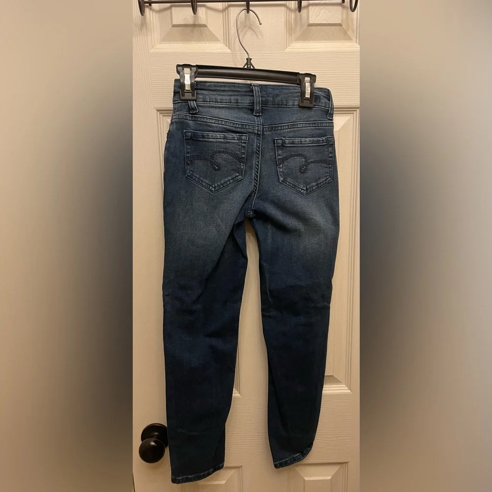 New Girls Justice Jeans size 8 Never Worn